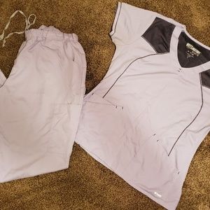 Grey's Anatomy Lilac Scrub Set